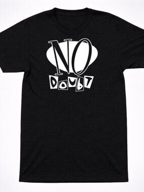 No Doubt Classic Logo Shirt - 90s Alternative Ska Punk T Shirt